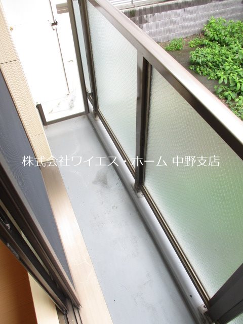 中野千利休  ベランダ