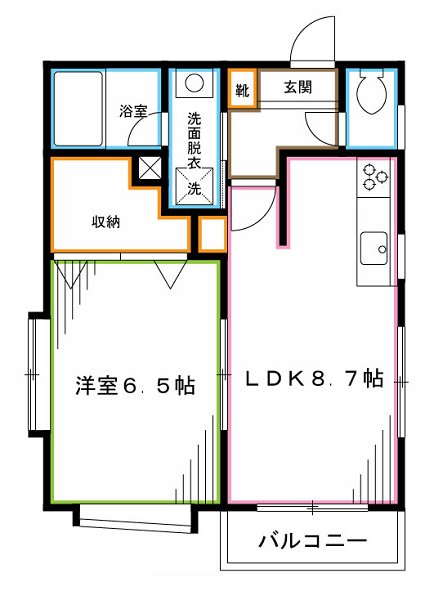アルファポート中野坂上 間取り
