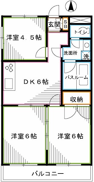 ロイヤルハウスＫ－ＴＷＯ 間取り