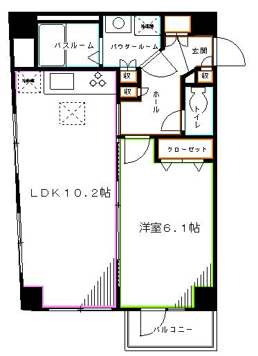 ラクラス下井草 間取り