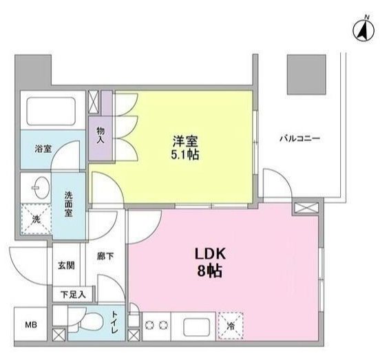K&rsquo;S新中野 間取り