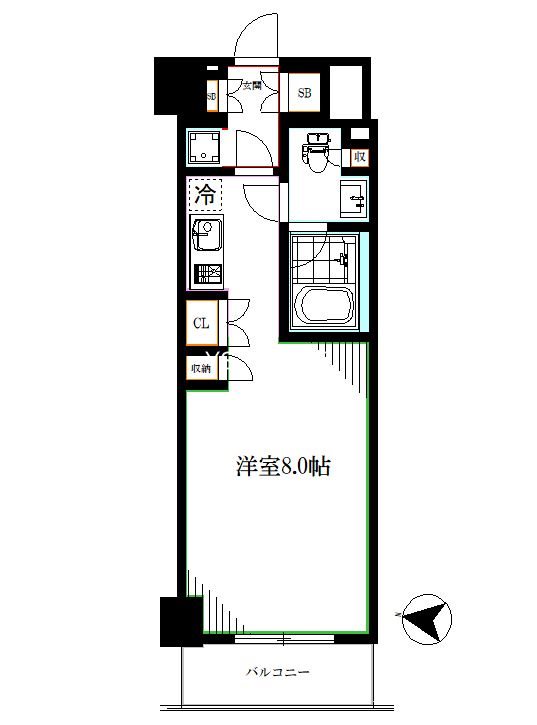 ザ・パークハビオ高円寺 間取り