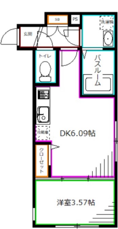ミハス西荻窪 間取り