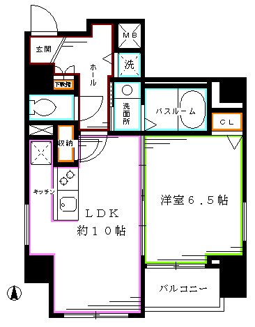 HF東中野レジデンス   間取り