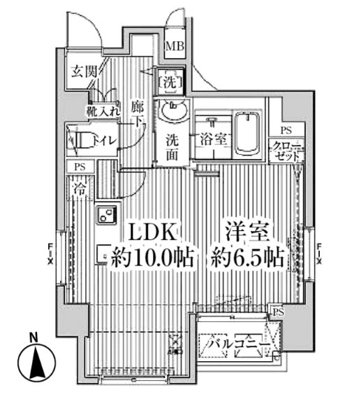 HF東中野レジデンス 間取り