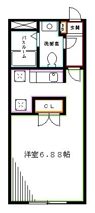 東京都中野区弥生町４丁目 間取り