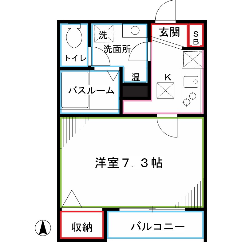 シャイニングハイロード 間取り図