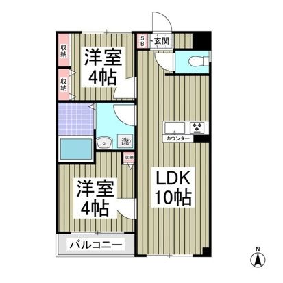 小平ファミリーマンション 間取り