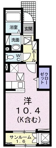 フラーゼ 間取り図