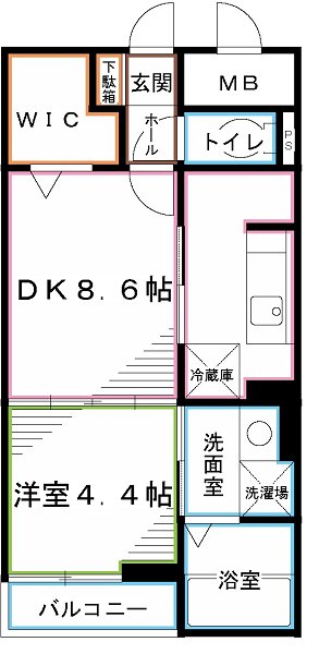 サーラ　グラシオーザ 間取り図