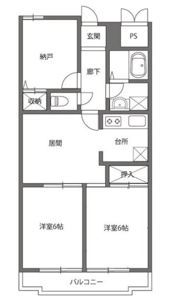 ユーコート上石神井 間取り