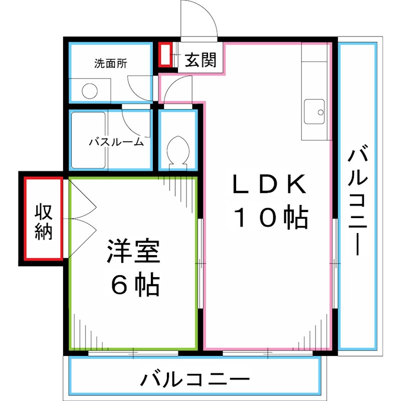 ブリズヴェール 間取り