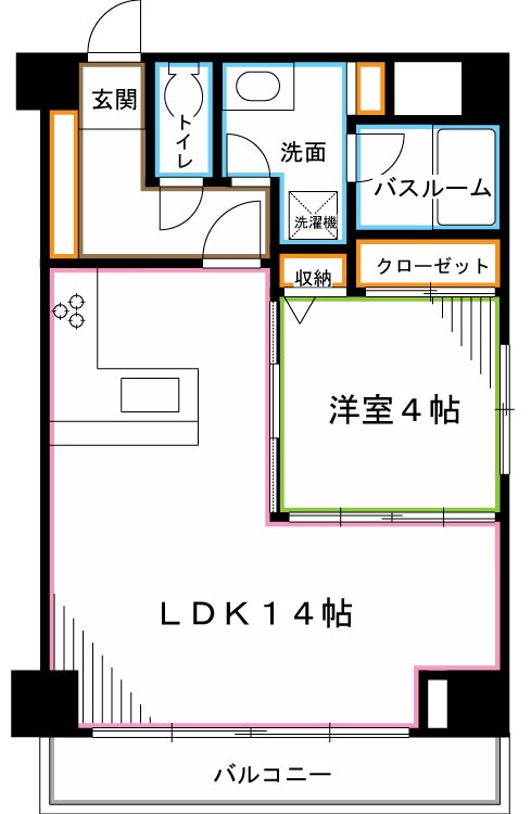 KDXレジデンス阿佐ヶ谷 間取り