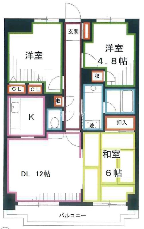 パークコート小金井 間取り