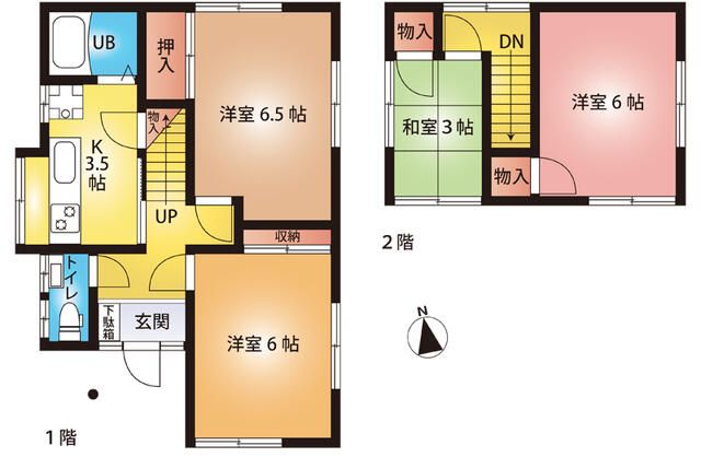 上水南町戸建 間取り図