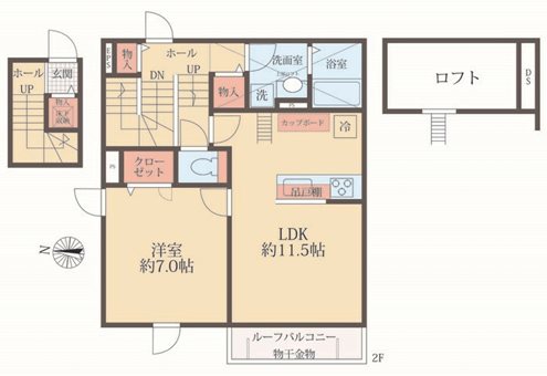 Bell Lead ROYALE 間取り