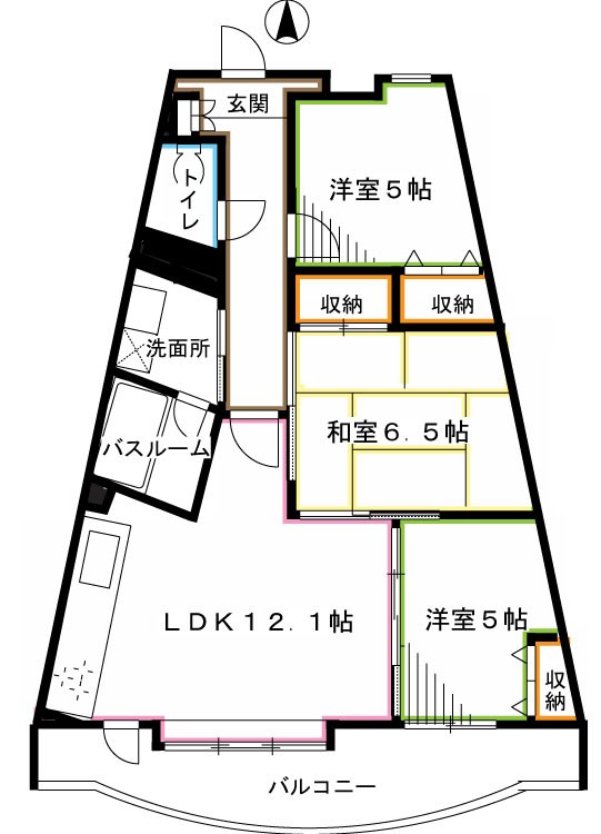 コーピアスエス 間取り