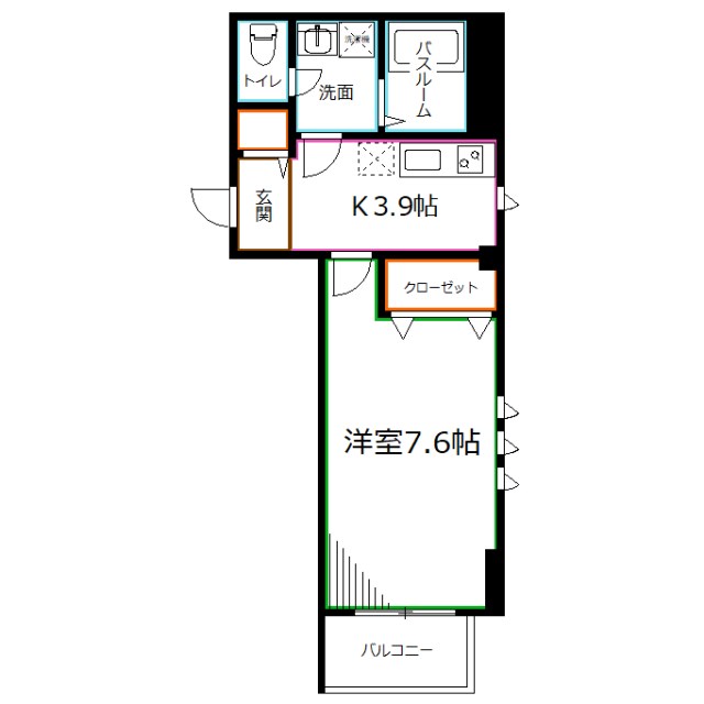 ビューノたかの台 間取り図