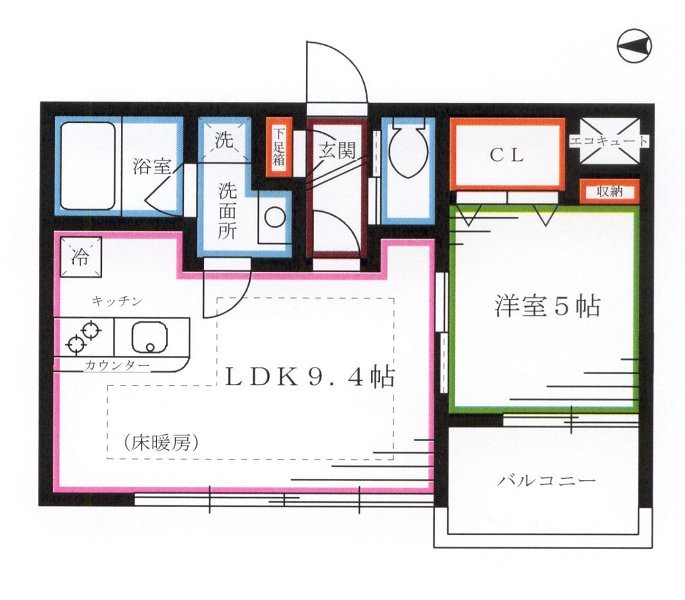 イーストポイント中野 間取り