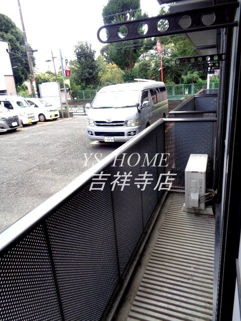 ドミール松庵 ベランダ