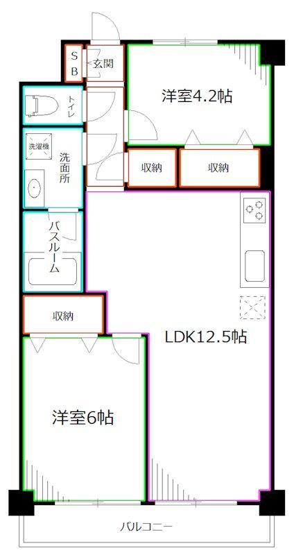 メゾン・ラ・ポート 間取り