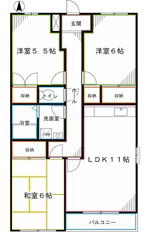 メゾンビューラー 間取り