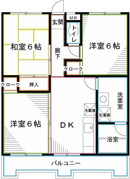 エスポアール花澤台 間取り