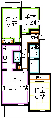 井の頭パーク・プラザ 間取り図