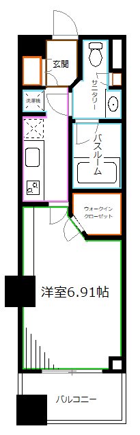コンフォリア西荻窪  間取り