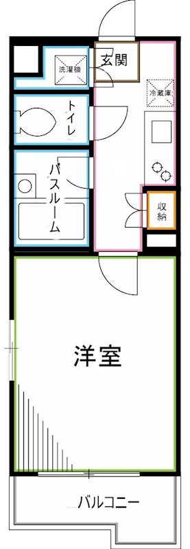 ルーブル荻窪伍番館  間取り