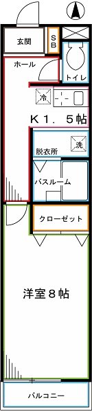 ６－１０番館  間取り