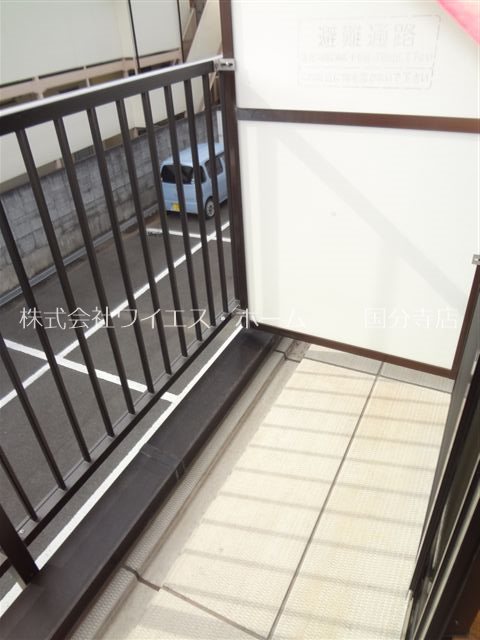 ６－１０番館  ベランダ