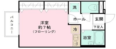 アメニティＫ 間取り