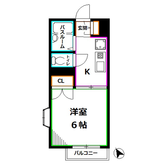 イーストプレイス 間取り