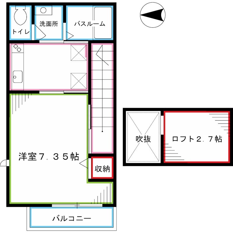ローズコート 間取り