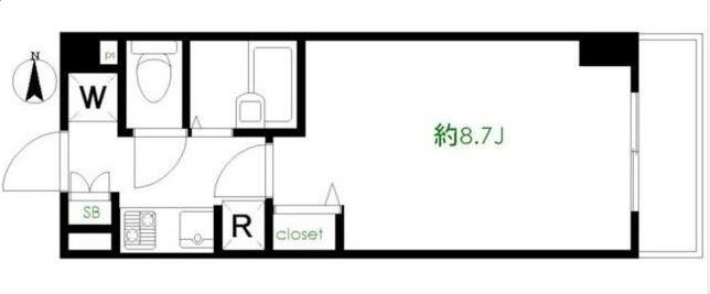 アヴァンティーク荻窪 間取り