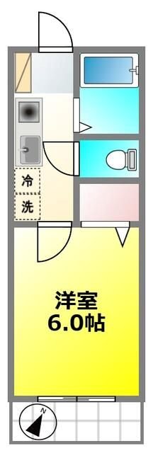 ミュゼハイツ 間取り図