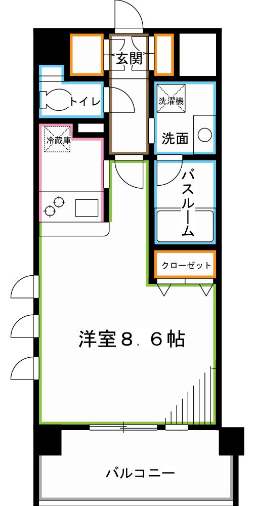 プレミアコンフォート西荻窪 間取り