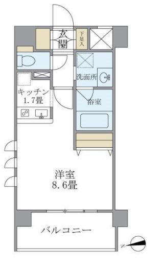 プレミアコンフォート西荻窪 間取り