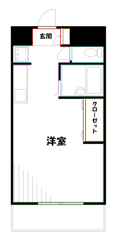 ユーキサンハイツ 間取り