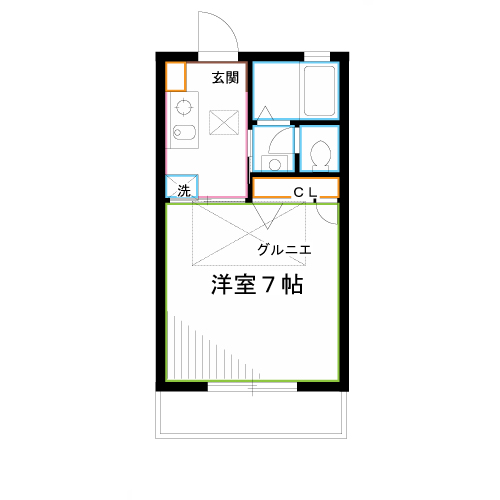 アルビレオY棟 間取り