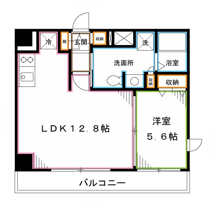 REGALIZ高円寺(レガリス高円寺) 間取り