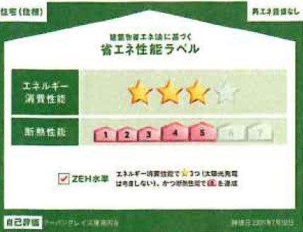 東京都杉並区和田１丁目 省エネ性能ラベル