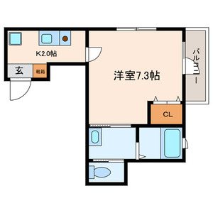 メゾン・ド・シャルム 間取り