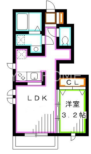 ボヌール武蔵境 間取り