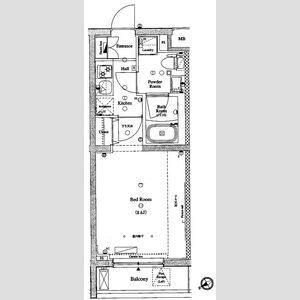 AXAS国分寺 間取り