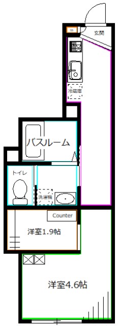 My style vintage北高円寺 間取り