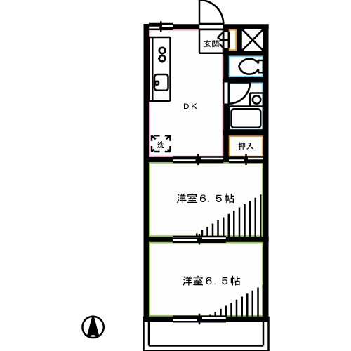 メゾンドミナミ 間取り