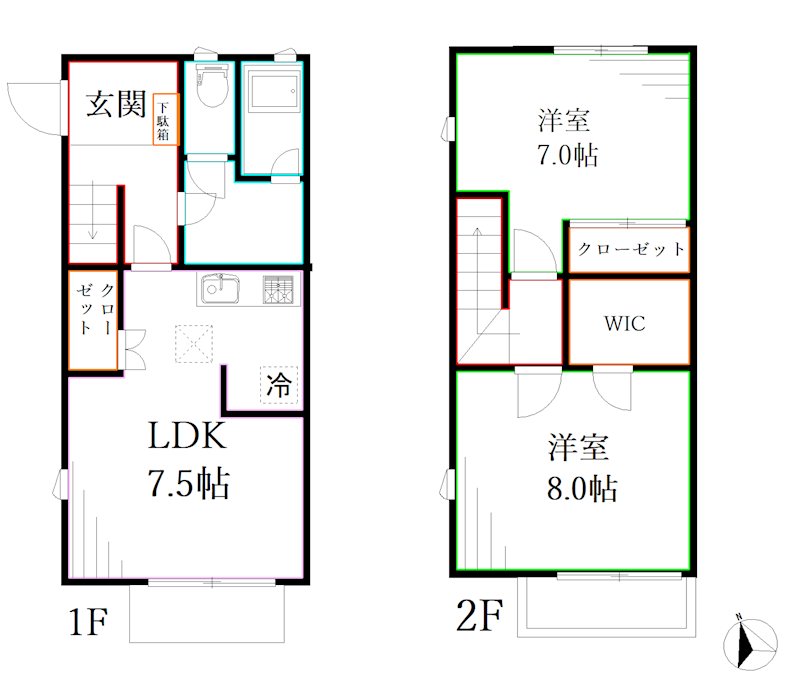 ルグラニット    間取り