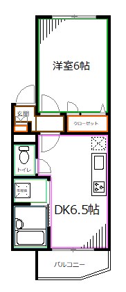 ルプレ荻窪 間取り